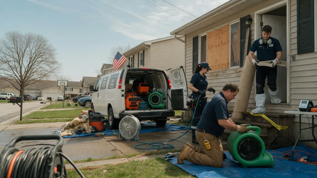 Water Damage Restoration in Monon, IN near me